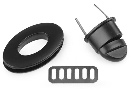 Verrouillage rotatif pour porte-monnaie, 23 x 37 mm - 1set