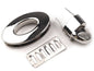 Verrouillage rotatif pour porte-monnaie, 23 x 37 mm - 1set