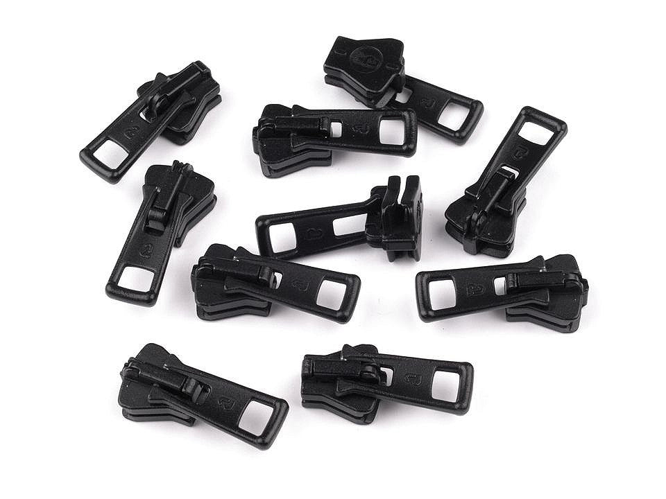 Glissière pour fermetures Éclair en plastique, No 5 ALFA - 5pc
