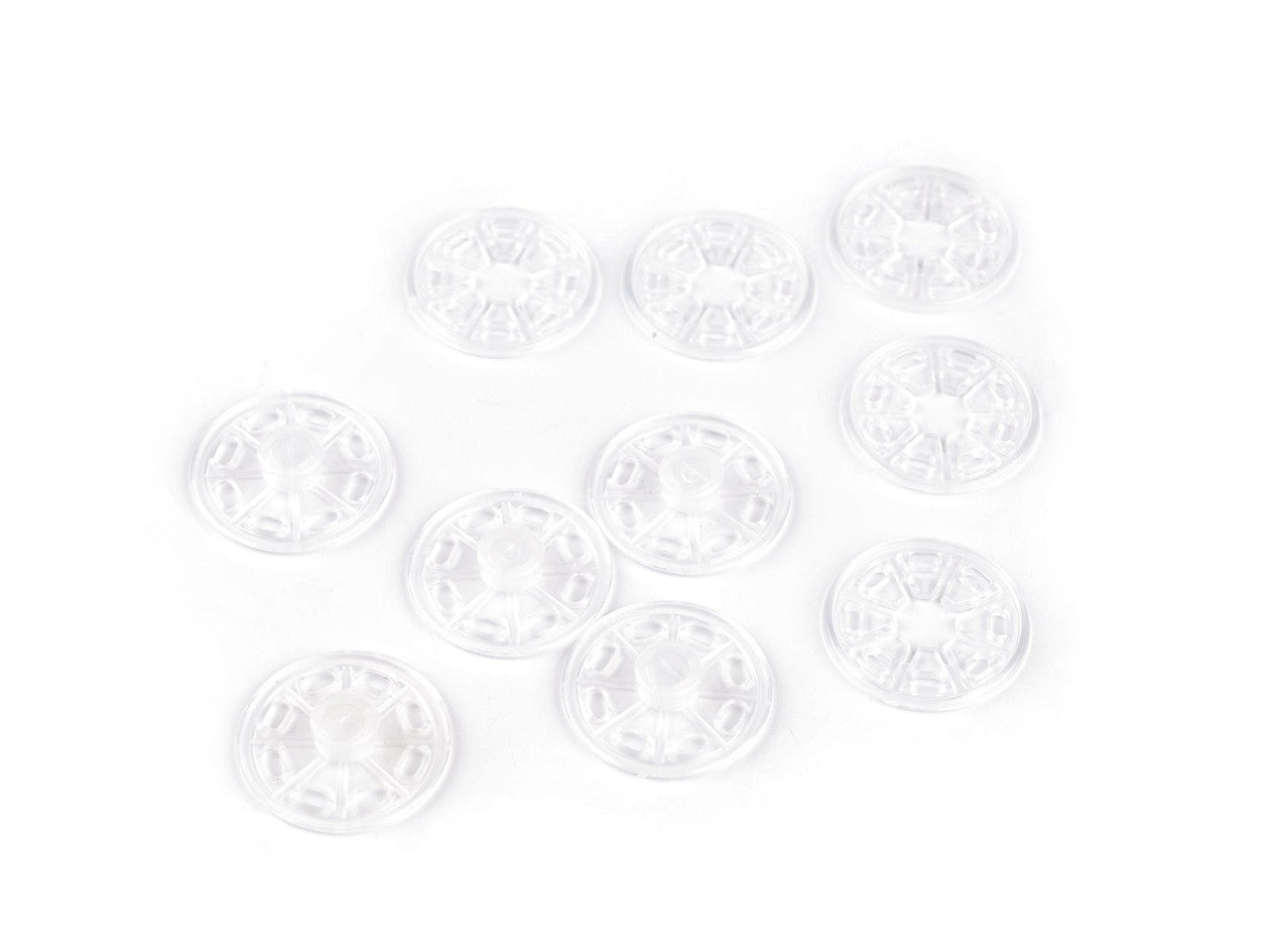 Boutons pression en plastique, Ø 25 mm - 5paire