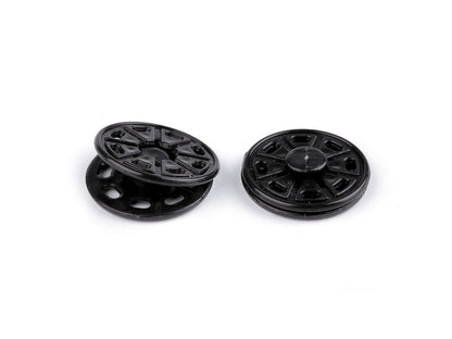 Boutons pression en plastique, Ø 25 mm - 5paire