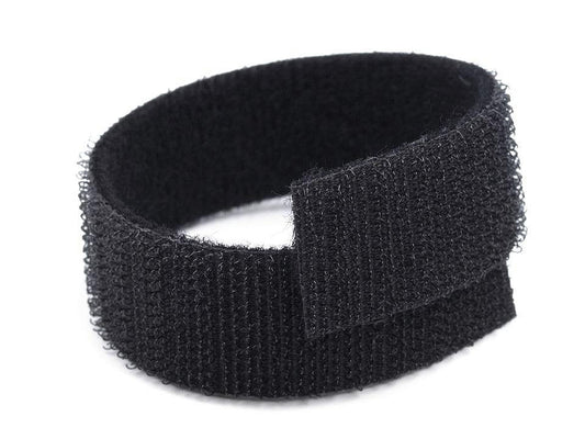 Bande Velcro double face en nylon, largeur 20 mm - 1m