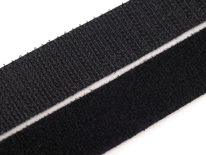Bande Velcro double face en nylon, largeur 20 mm - 1m