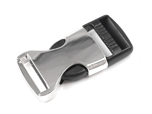 Boucle de déverrouillage latérale avec réglage de sangle KOMBI, largeur intérieure 20 mm