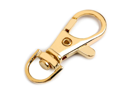Mousqueton métallique pour sangle de 10 mm