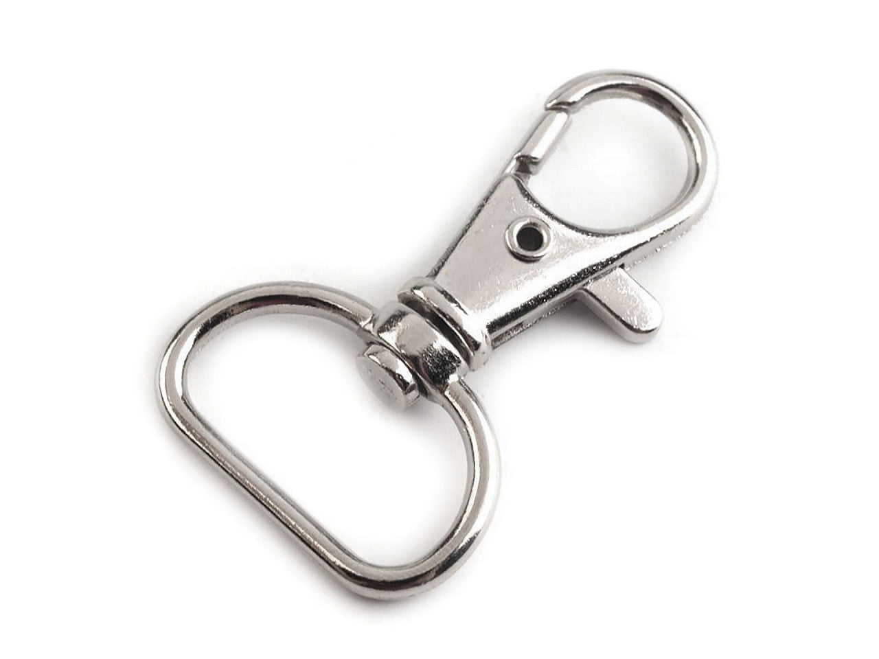 Mousqueton métallique pour sangle de 18 mm