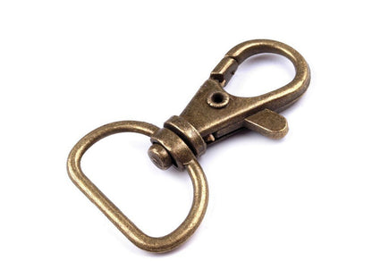 Mousqueton métallique pour sangle de 18 mm