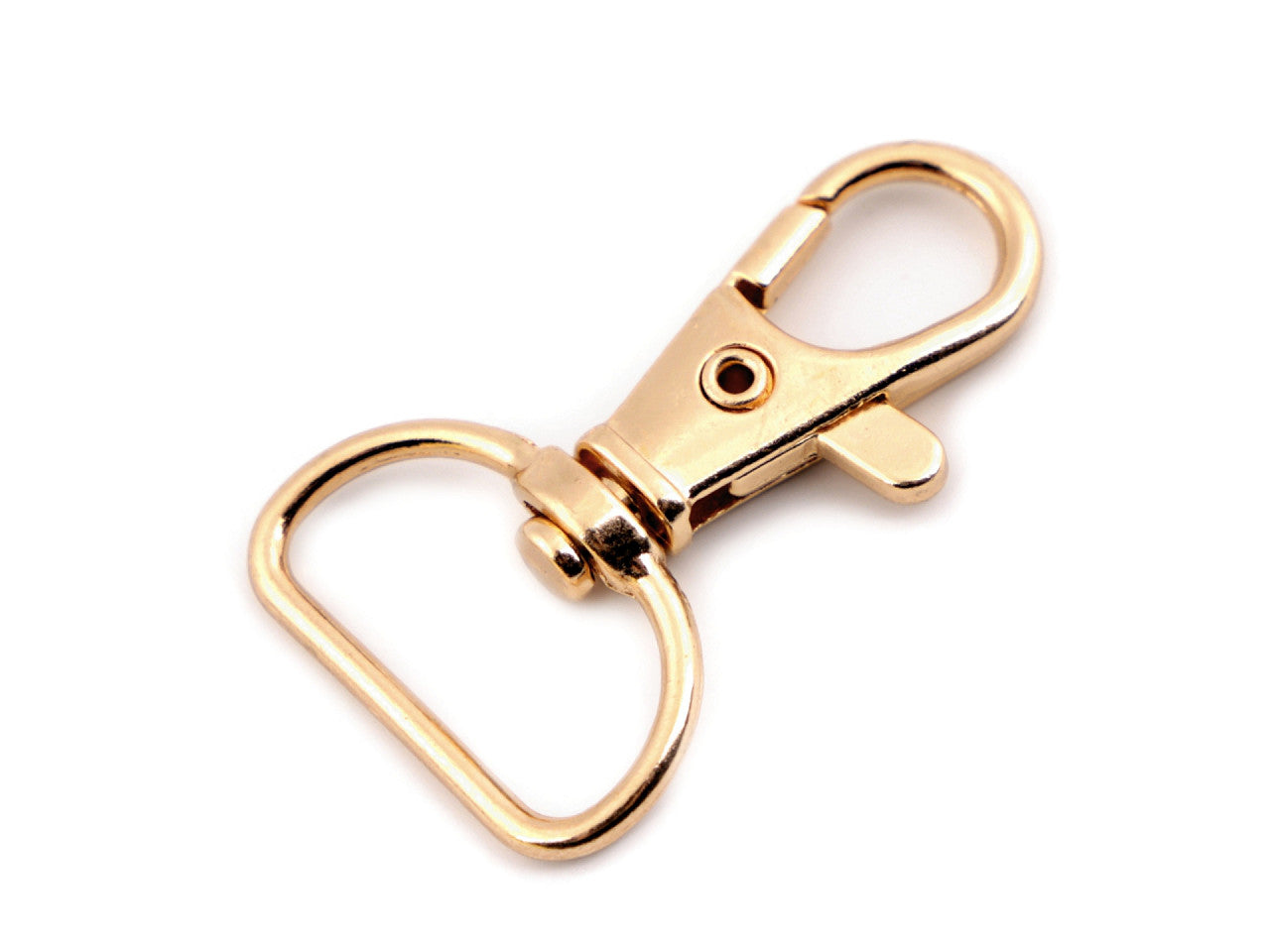 Mousqueton métallique pour sangle de 18 mm - 5pc