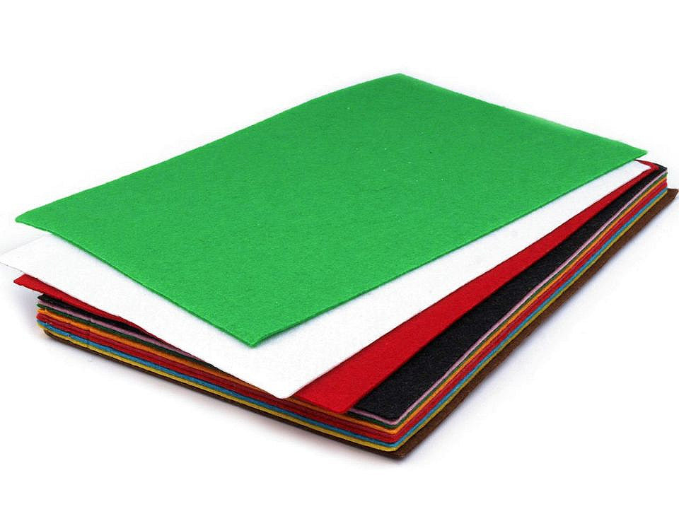 Feuillets en feutre, 20 x 30 cm - 2pc