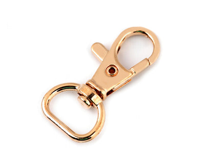 Mousqueton métallique pour sangle de 12 mm