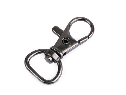 Mousqueton métallique pour sangle de 12 mm - 2pc