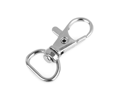 Mousqueton métallique pour sangle de 12 mm