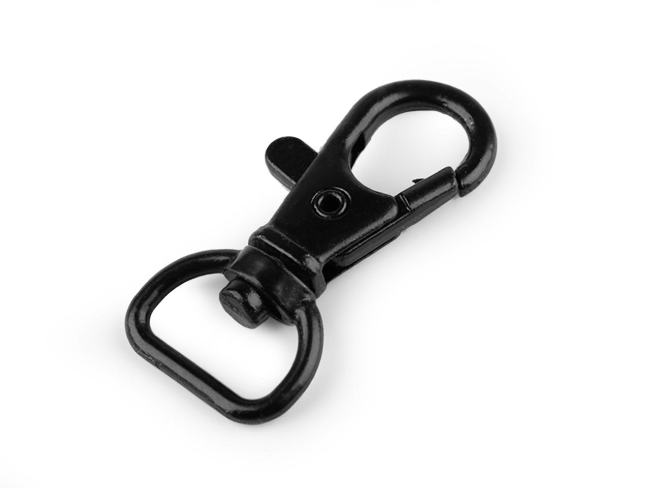 Mousqueton métallique pour sangle de 12 mm