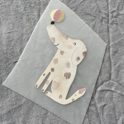 Hannahs Firlefanz - Transfert thermocollant chien