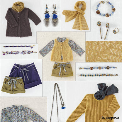 LA DROGUERIE - Livre DIY tricot et couture "En famille à La Droguerie"