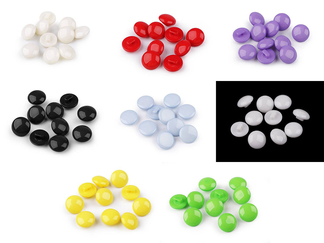 Bouton, taille 12,7mm