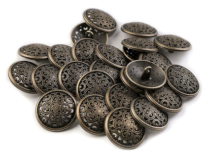 Bouton métallique, tailles 21,1mm, 36'
