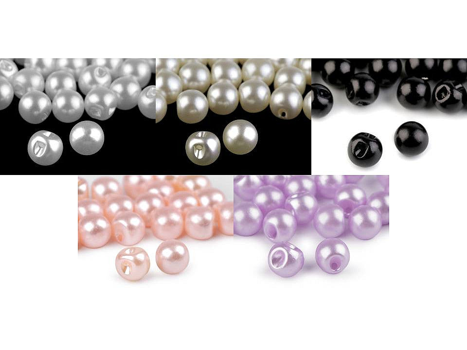 Bouton Fausse perle, Ø 10 mm