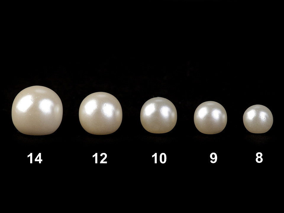 Bouton Fausse perle, Ø 9 mm