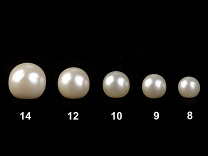 Bouton fausse perle, Ø 14 mm