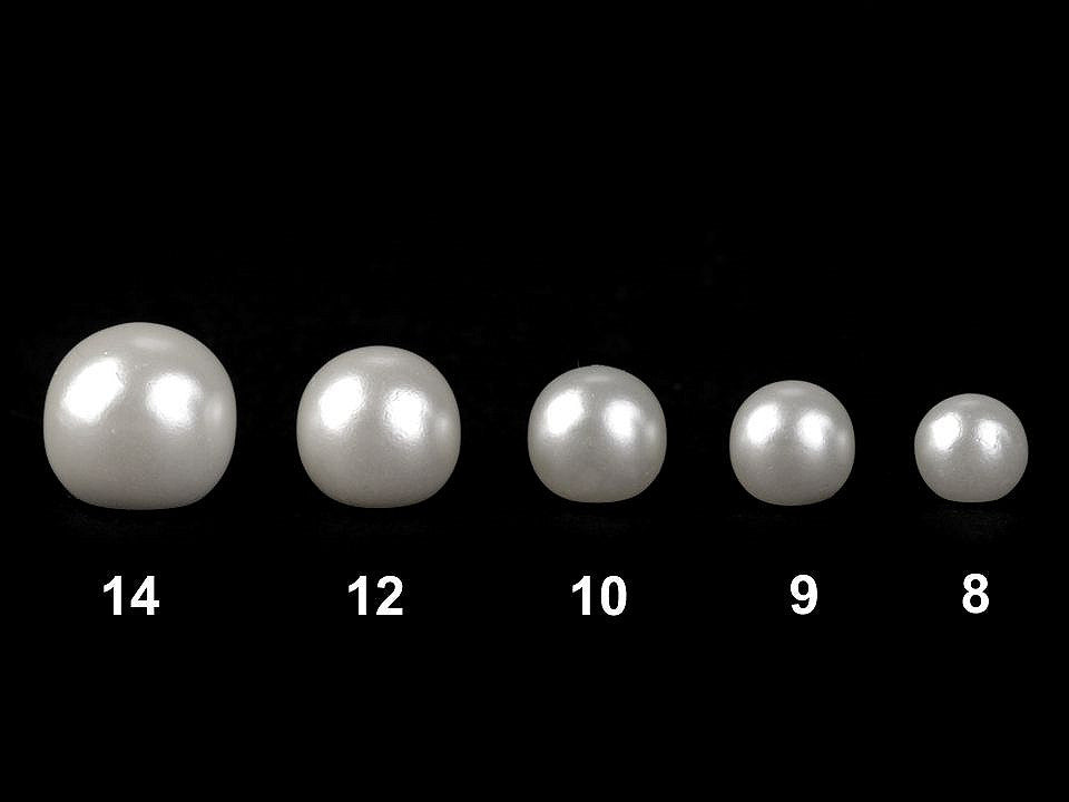 Bouton fausse perle, Ø 12 mm