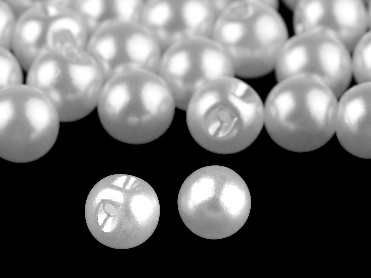 Bouton fausse perle, Ø 8 mm