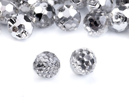 Boutons cristaux de strass, Ø 10 mm