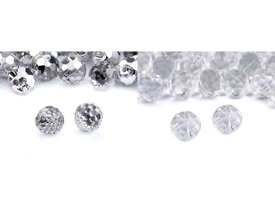 Boutons cristaux de strass, Ø 10 mm