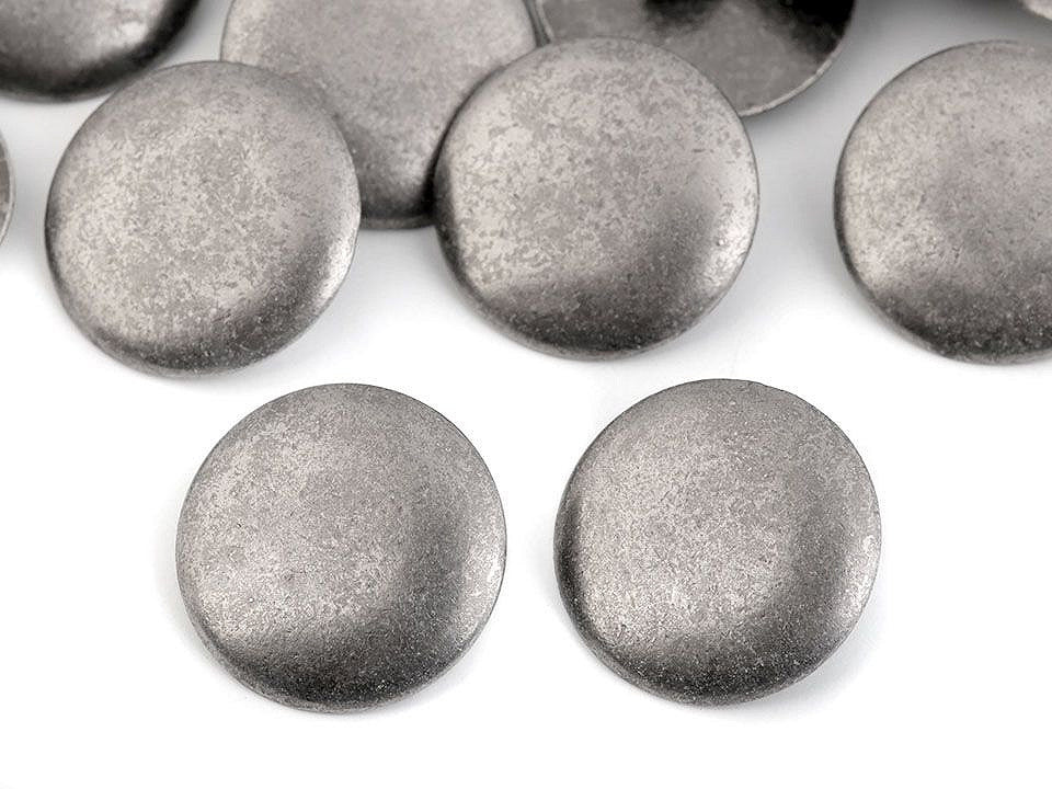 Bouton métallique, 15,2mm, 30', 20,3mm
