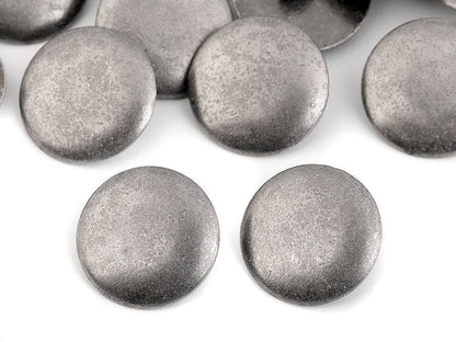 Bouton métallique, 15,2mm, 30', 20,3mm