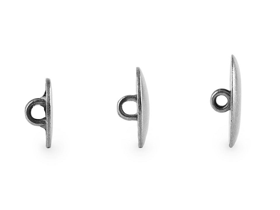 Bouton métallique, 15,2mm, 30', 20,3mm