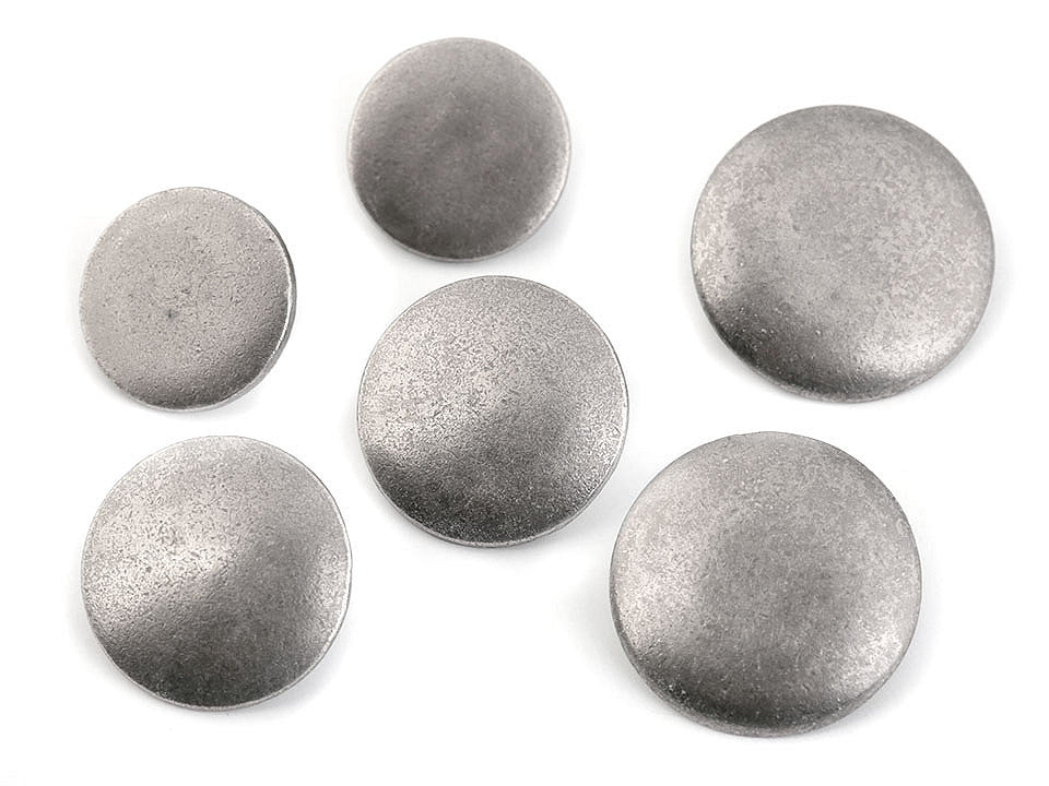 Bouton métallique, 15,2mm, 30', 20,3mm