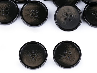 Bouton avec fine patine, taille 15,2mm, 20,3mm, 36', 25,4mm