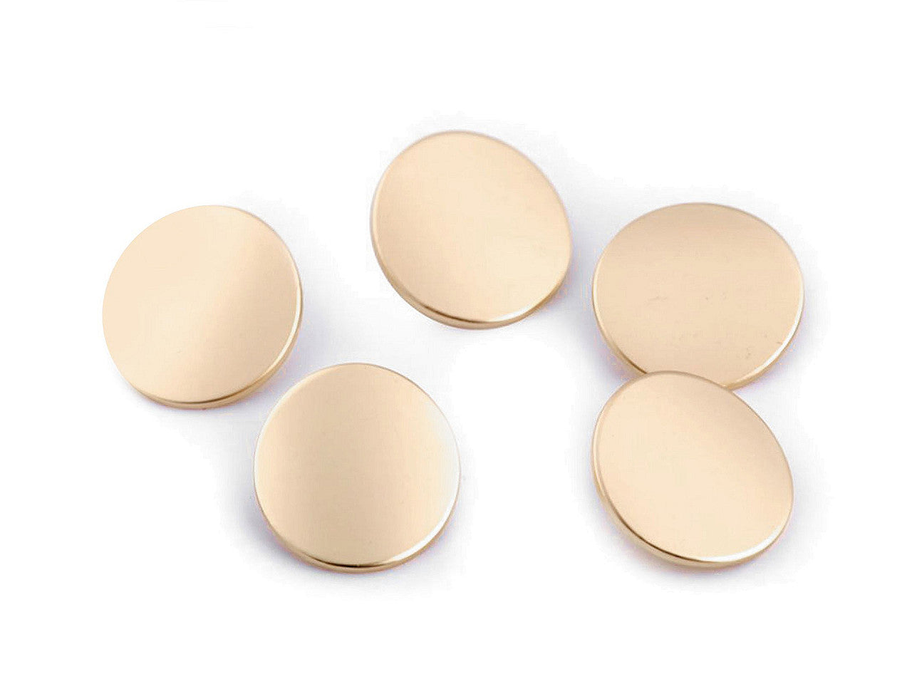 Bouton métallique, tailles 17,7mm, 20,3mm