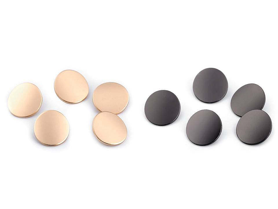 Bouton métallique, tailles 17,7mm, 20,3mm