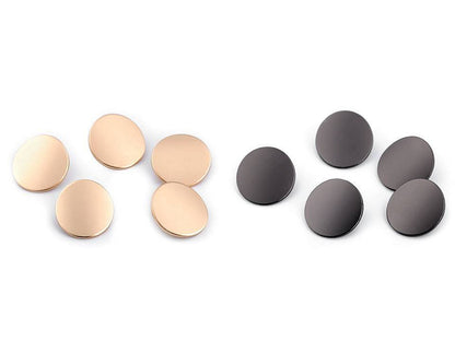 Bouton métallique, tailles 17,7mm, 20,3mm