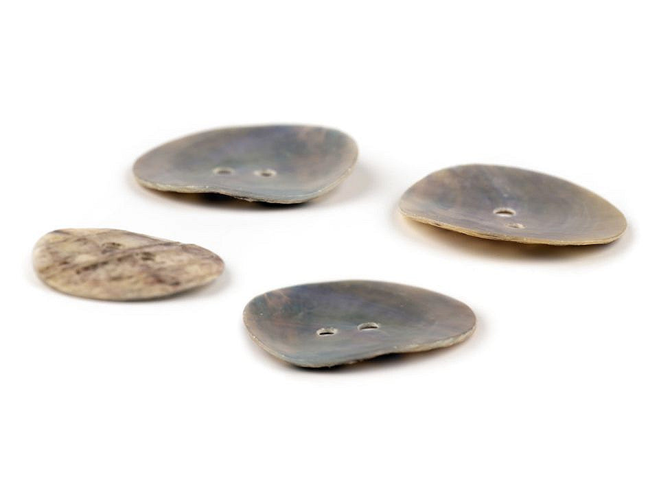 Bouton nacre, tailles 17,7mm, 20,3mm, 25,4mm