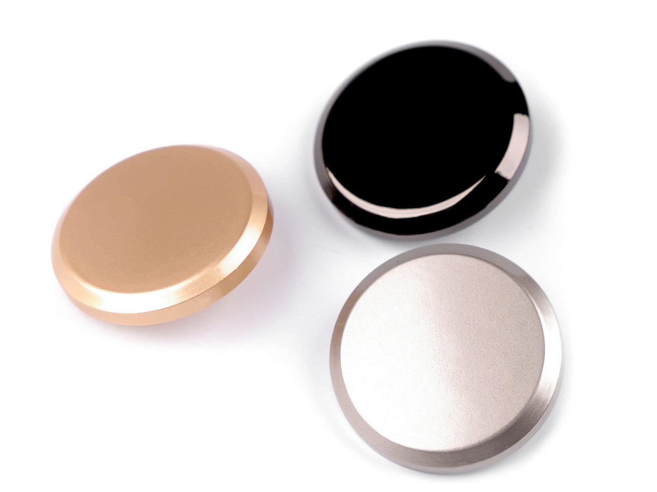 Bouton en métal, taille 25,4mm