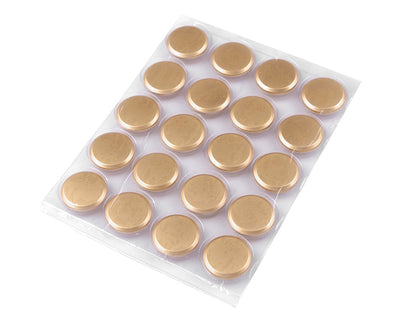 Bouton en métal, taille 25,4mm
