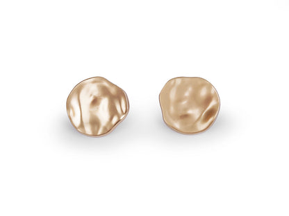 Bouton métallique avec forme unique/irrégulière, taille 21,1mm