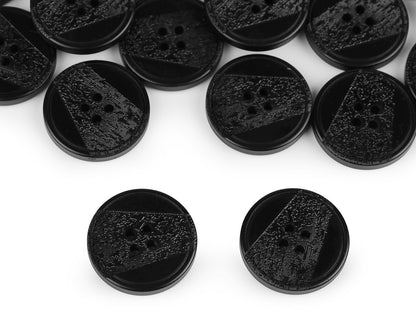 Bouton avec gravure au laser, taille 25,4mm, 44'