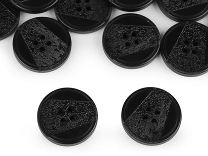 Bouton avec gravure au laser, taille 25,4mm, 44'