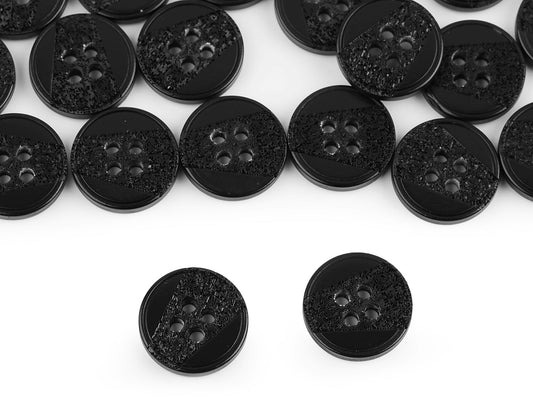 Bouton avec gravure au laser, taille 15,2mm, 17,7mm, 20,3mm, 36'