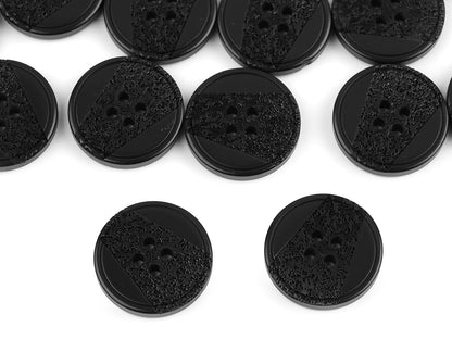 Bouton avec gravure au laser, taille 15,2mm, 17,7mm, 20,3mm, 36'