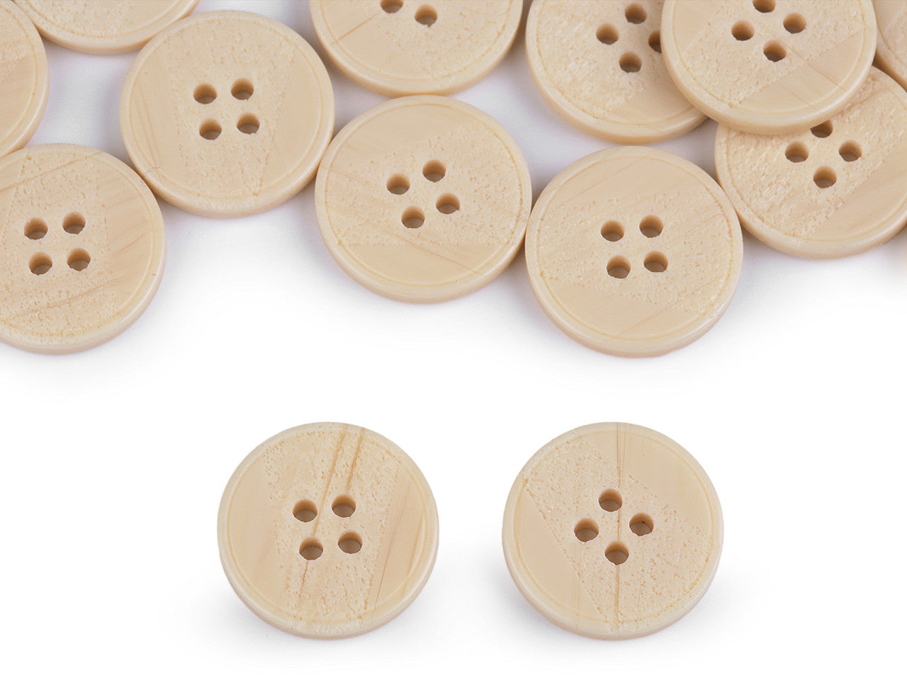 Bouton avec gravure au laser, taille 15,2mm, 17,7mm, 20,3mm, 36'