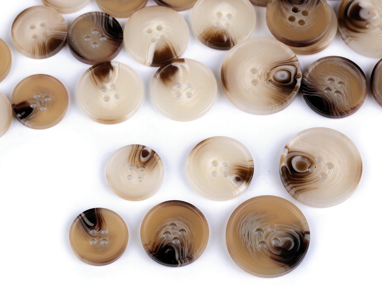 Bouton, taille 17,7mm, 20,3mm, 25,4mm