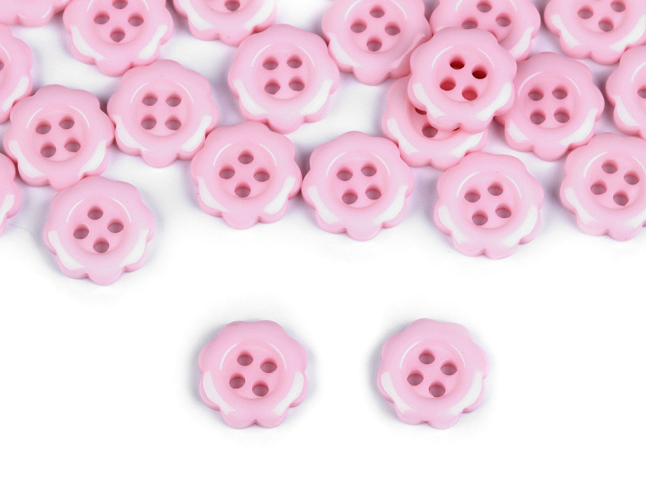 Bouton Fleur, taille 12,7mm