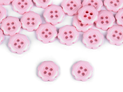 Bouton Fleur, taille 12,7mm