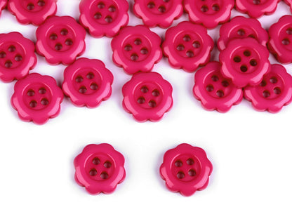 Bouton Fleur, taille 12,7mm