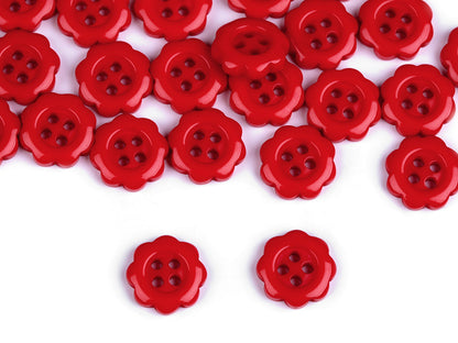 Bouton Fleur, taille 12,7mm